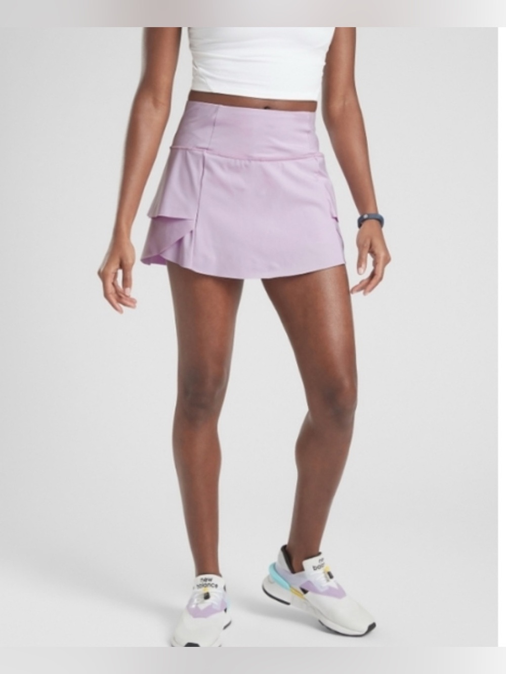 Athleta Ladies M Light Lavender Tennis Performance Skort
